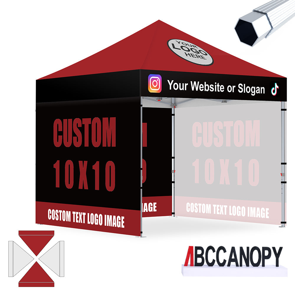 S3 BenchMark Brio® - Fort Custom Aluminum Canopy 10x10, 10x15, 10x20