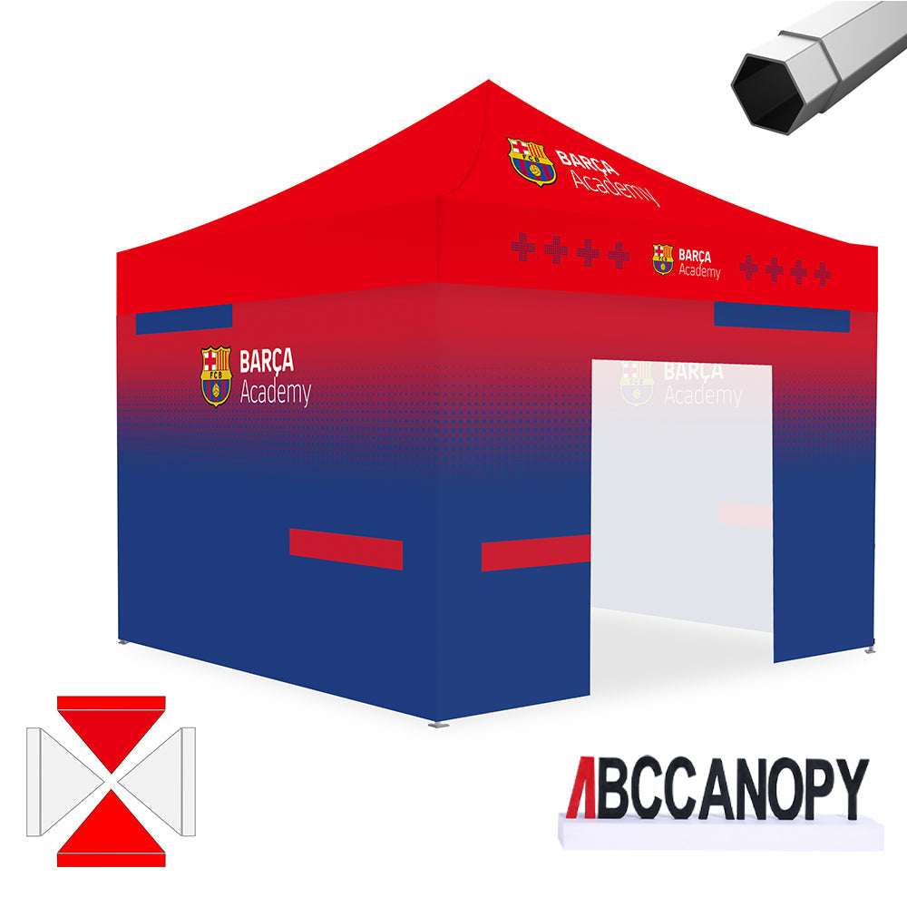 Custom Canopy Tent Pop Up Shelter (S1 Nova Base-Frame) - 8x8, 10x10, 10x15, 10x20