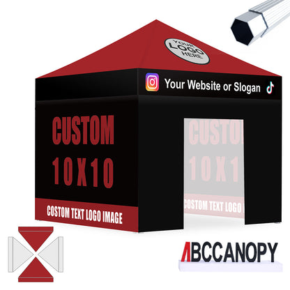S3 BenchMark Brio® - Fort Custom Aluminum Canopy 10x10, 10x15, 10x20