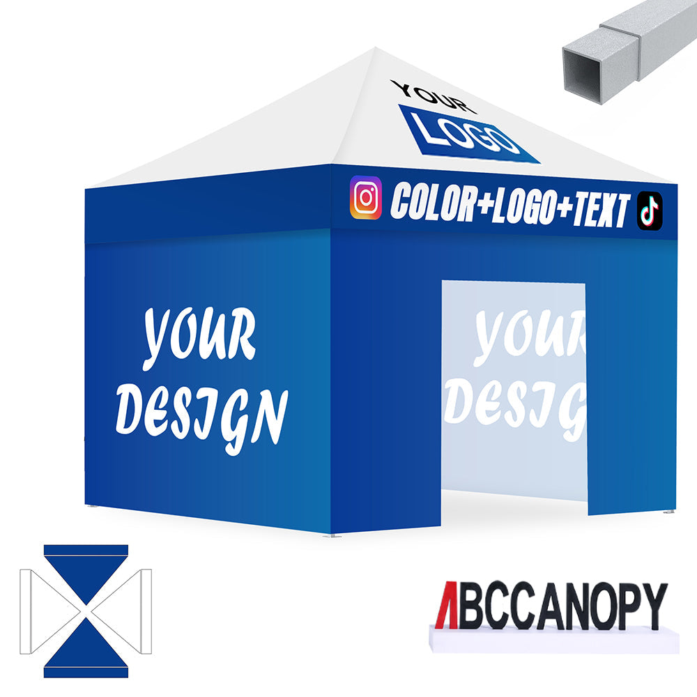 S2 Crux Start™-Core Custom Canopy Tent Square Tube 10x10
