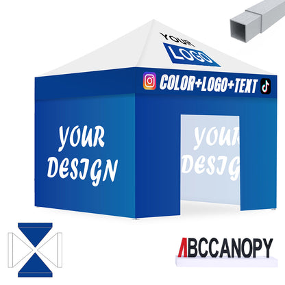 S2 Crux Start™-Core Custom Canopy Tent Square Tube 10x10