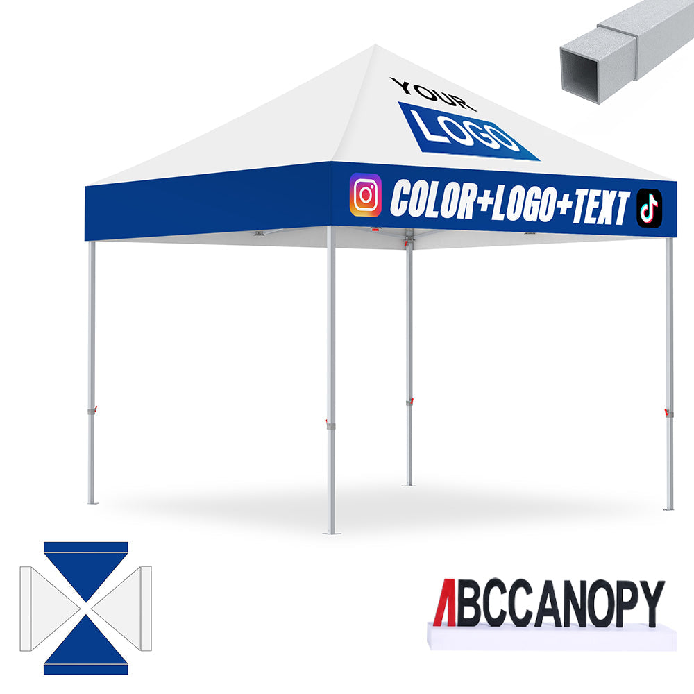 S2 Crux Start™-Core Custom Canopy Tent Square Tube 10x10