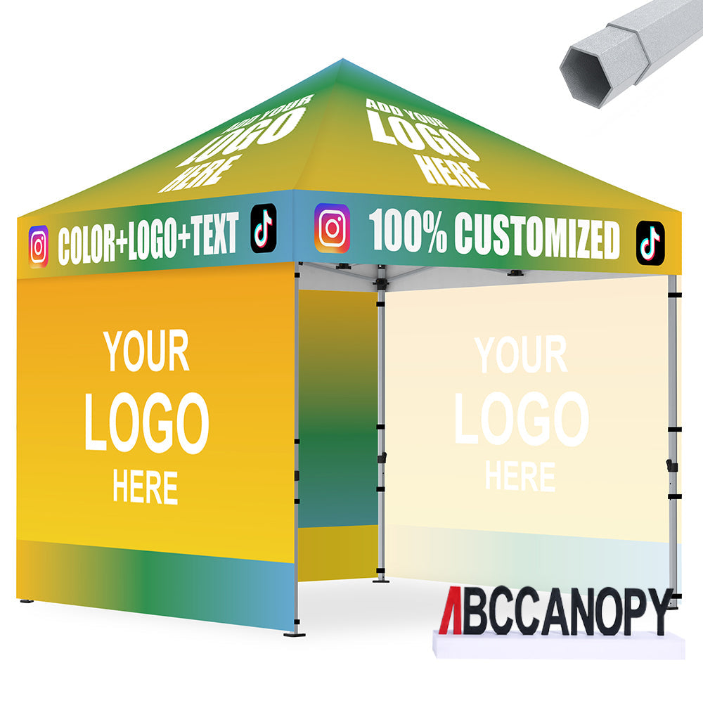 S3 BenchMark Brio Shield Custom Aluminum Canopy 10x10, 10x15, 10x20