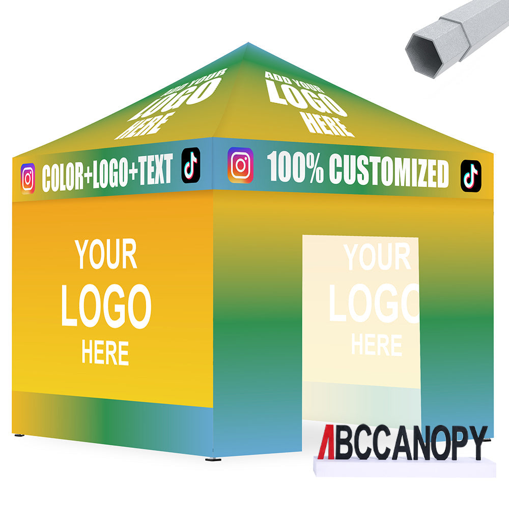 S3 BenchMark Brio Shield Custom Aluminum Canopy 10x10, 10x15, 10x20