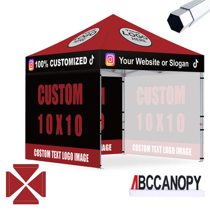 S3 BenchMark Brio® - Fort Custom Aluminum Canopy 10x10, 10x15, 10x20