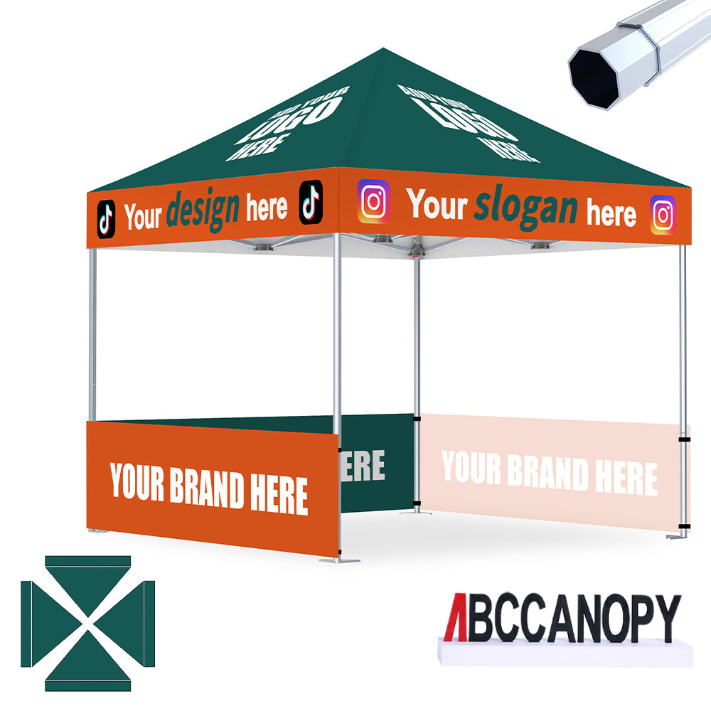 S4 Alpine Master® Custom Canopy Aluminum 10x10, 10x15, 10x20