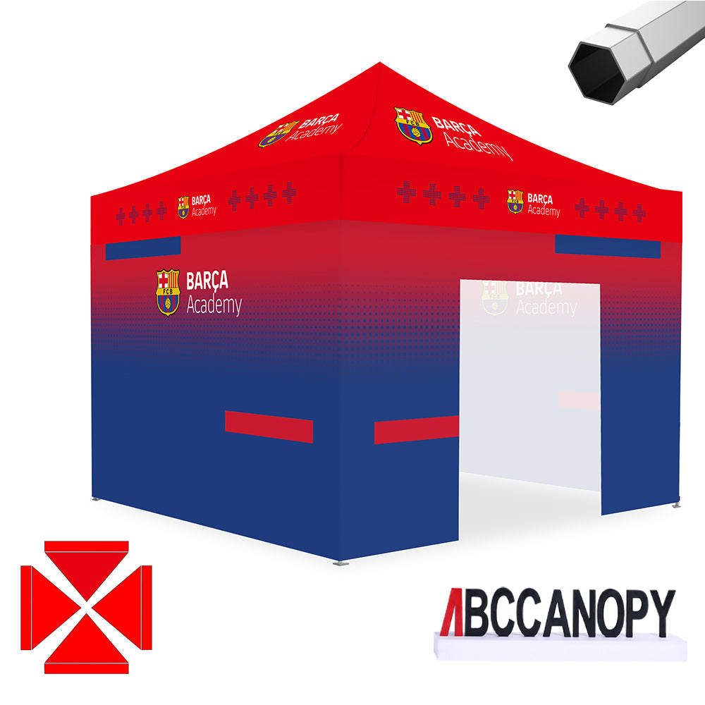 Custom Canopy Tent Pop Up Shelter (S1 Nova Base-Frame) - 8x8, 10x10, 10x15, 10x20