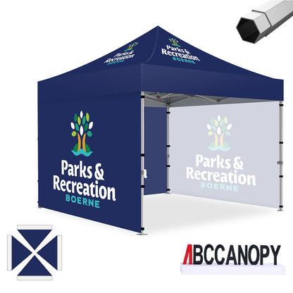 Custom Canopy Tent Pop Up Shelter (S1 Nova Base-Frame) - 8x8, 10x10, 10x15, 10x20