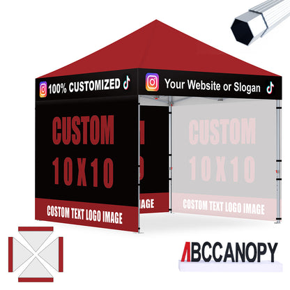 S3 BenchMark Brio® - Fort Custom Aluminum Canopy 10x10, 10x15, 10x20