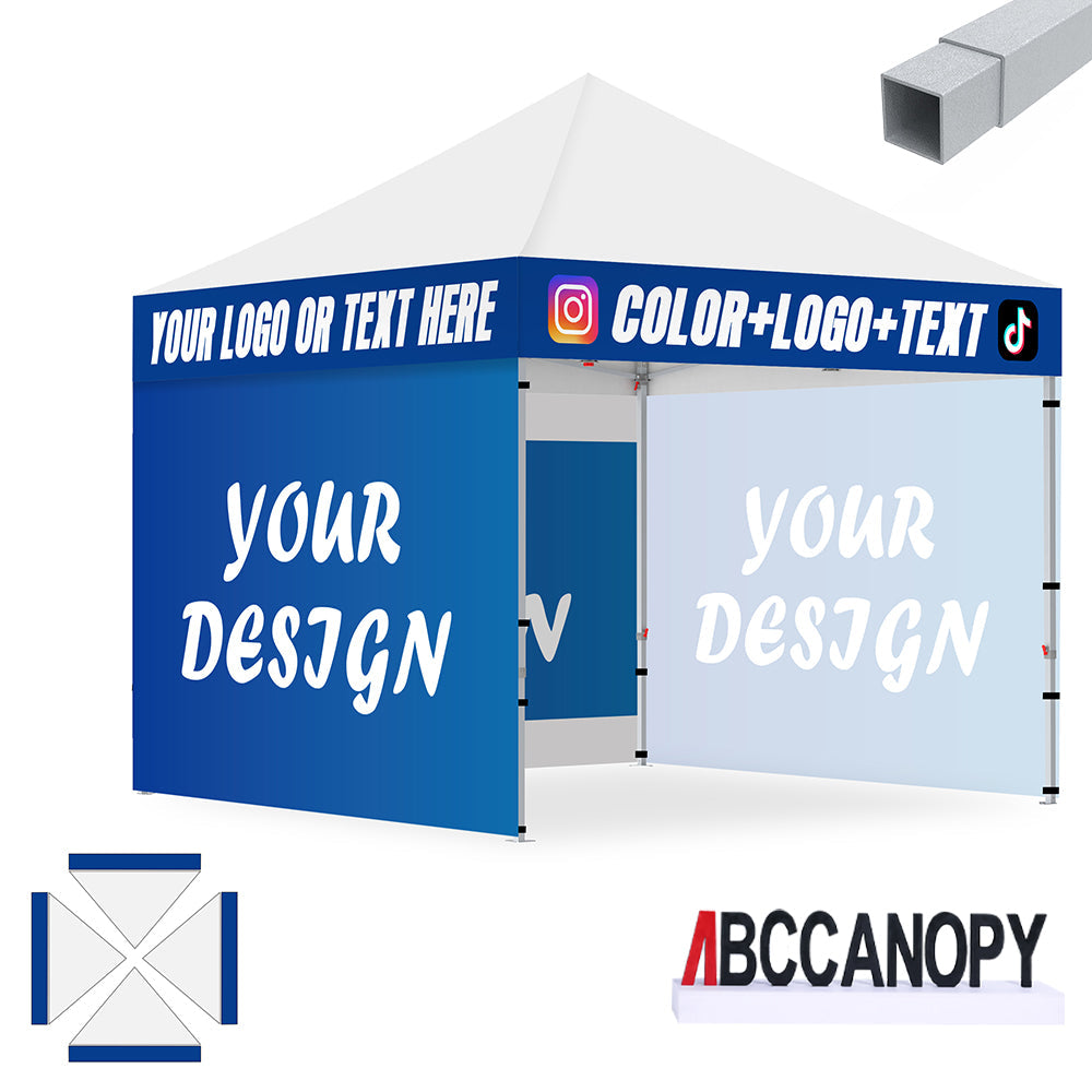 S2 Crux Start™-Core Custom Canopy Tent Square Tube 10x10