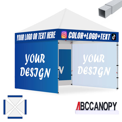 S2 Crux Start™-Core Custom Canopy Tent Square Tube 10x10