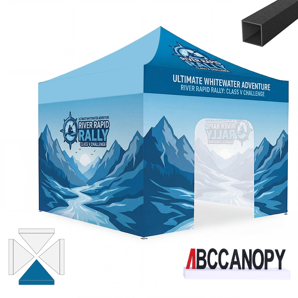Custom Canopy Tent (S1 Nova Base-Lite) - 10x10, 10x15, 10x20
