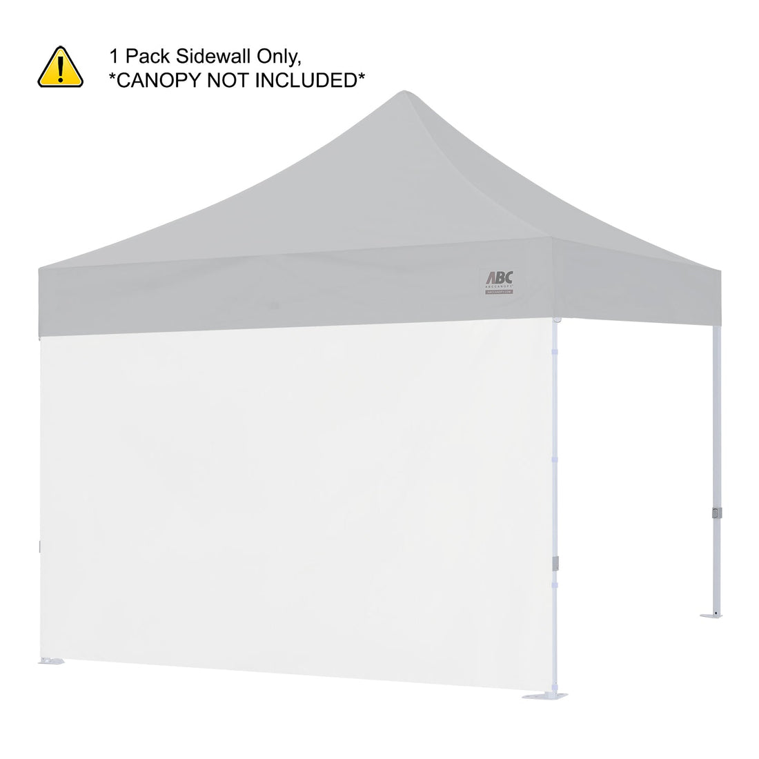 Vinyl Sidewall 10x10, 10x15, 10x20 for S1/S2/S3/S4 Series Only (1pc)
