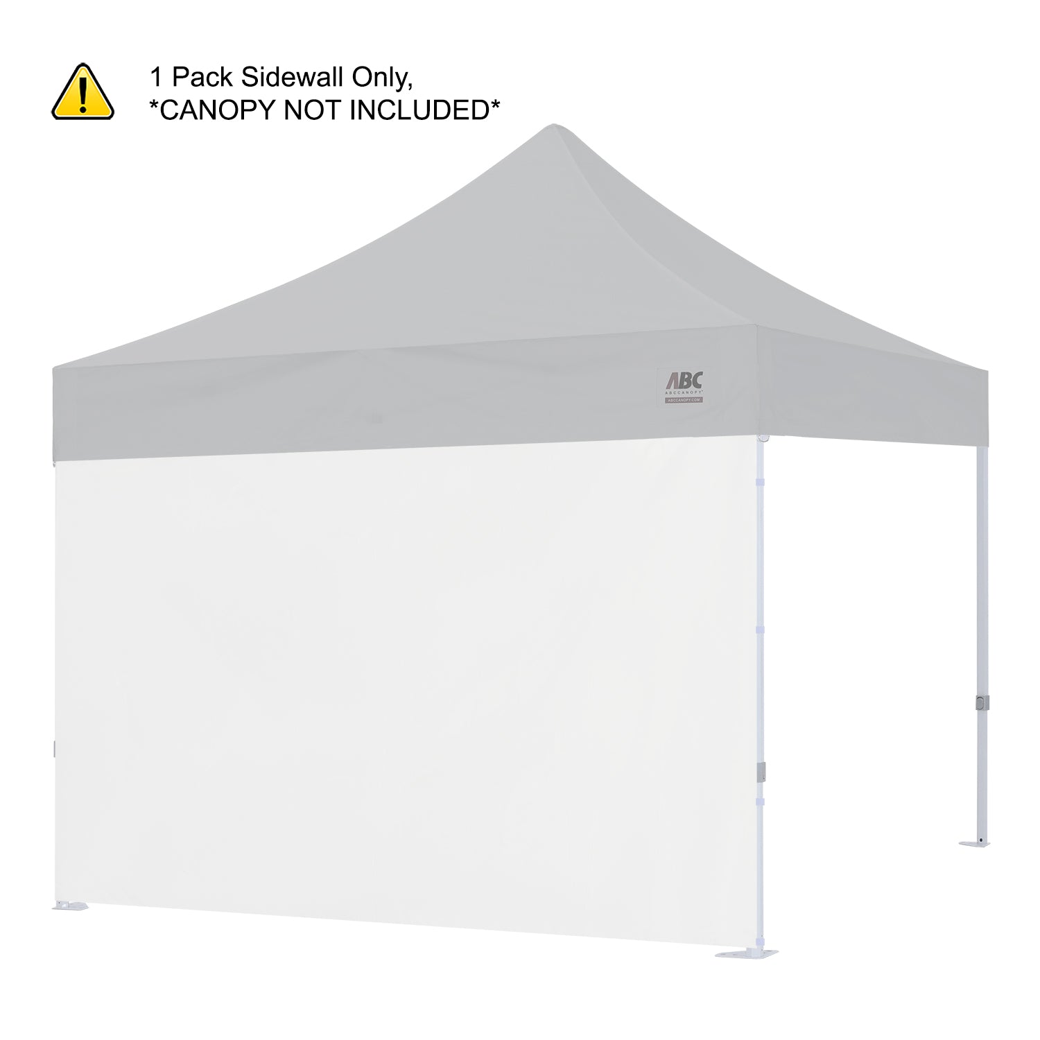 Vinyl Sidewall 10x10, 10x15, 10x20 for S1/S2/S3/S4 Series Only (1pc)