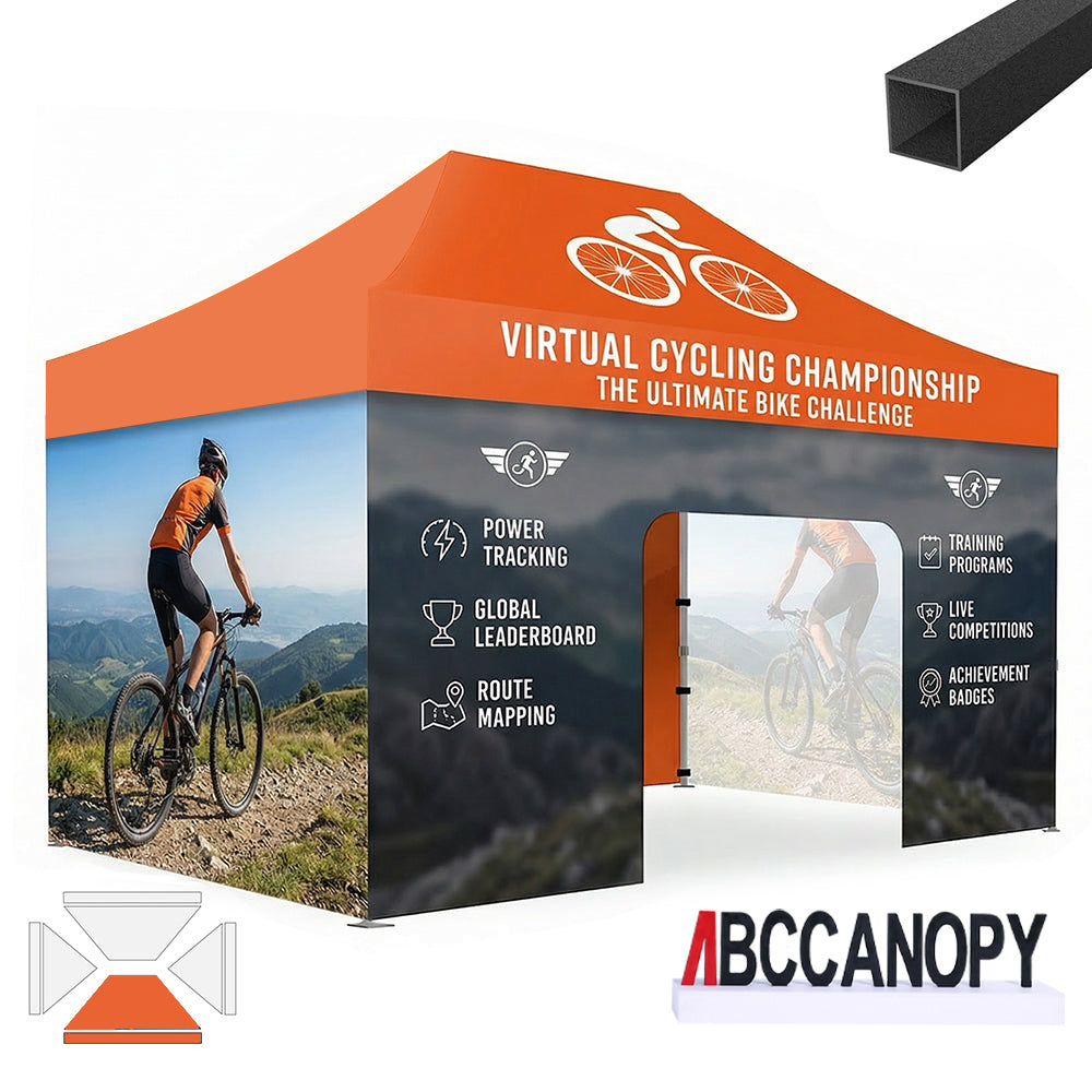 Custom Canopy Tent (S1 Nova Base-Lite) - 10x10, 10x15, 10x20