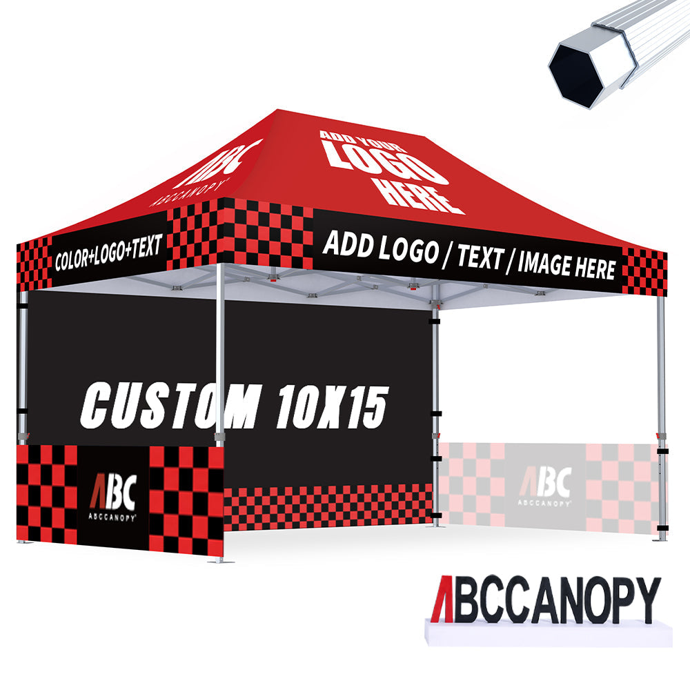 S3 BenchMark Brio® - Fort Custom Aluminum Canopy 10x10, 10x15, 10x20