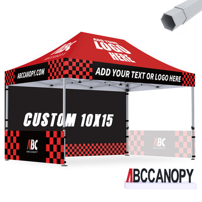 S3 BenchMark Brio Shield Custom Aluminum Canopy 10x10, 10x15, 10x20