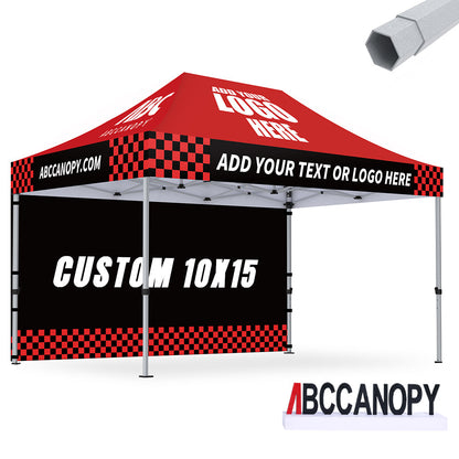 S3 BenchMark Brio Shield Custom Aluminum Canopy 10x10, 10x15, 10x20