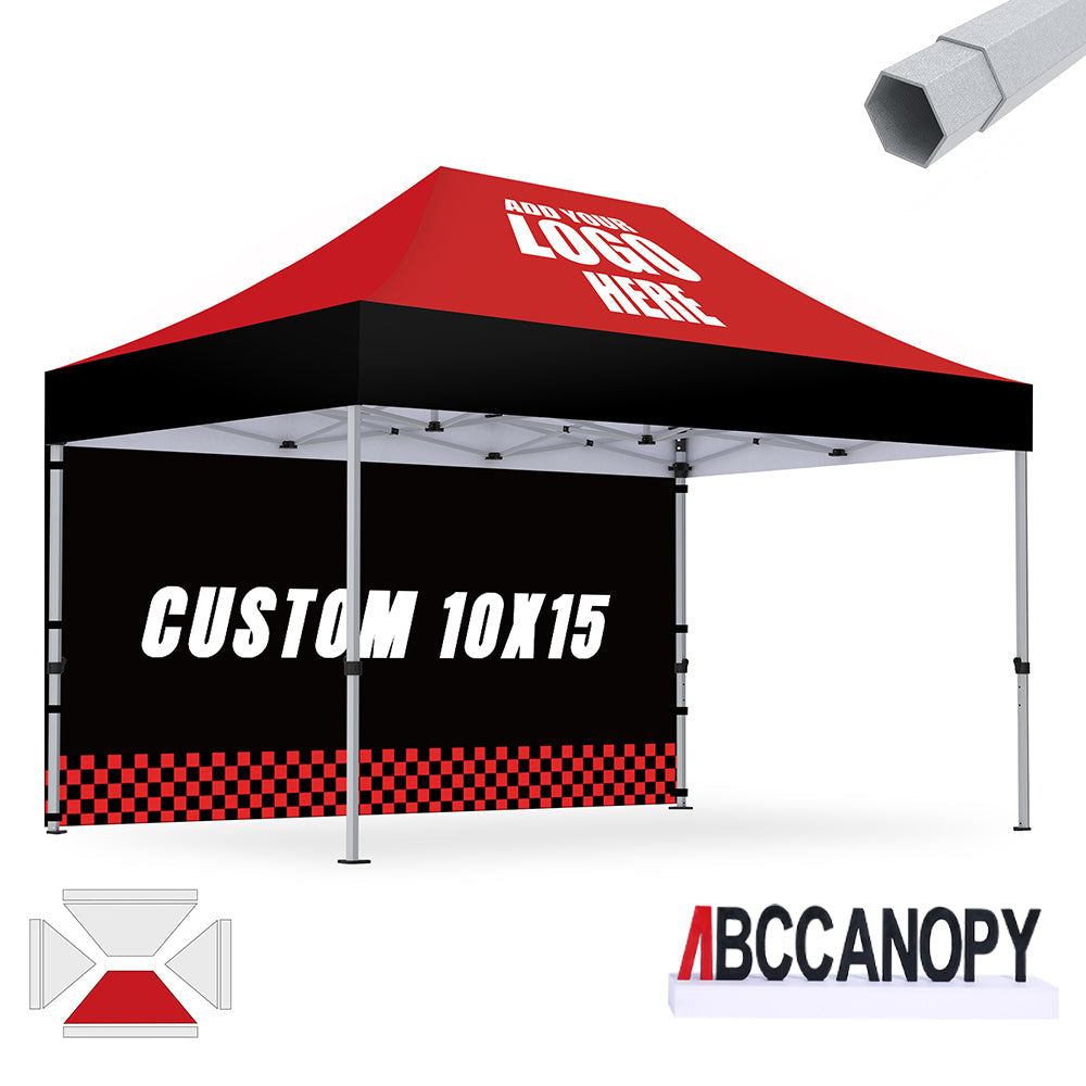 S3 BenchMark Brio Shield Custom Aluminum Canopy 10x10, 10x15, 10x20