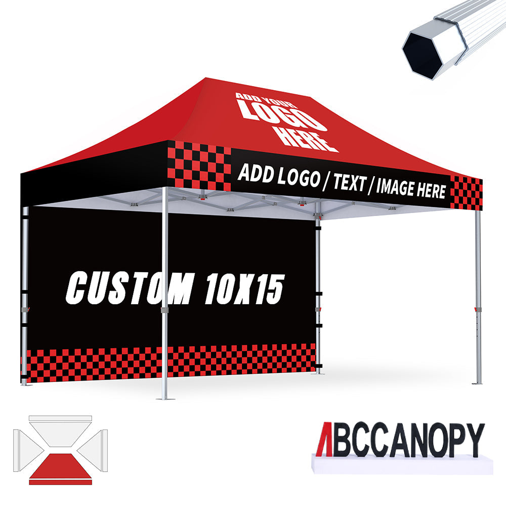 S3 BenchMark Brio® - Fort Custom Aluminum Canopy 10x10, 10x15, 10x20