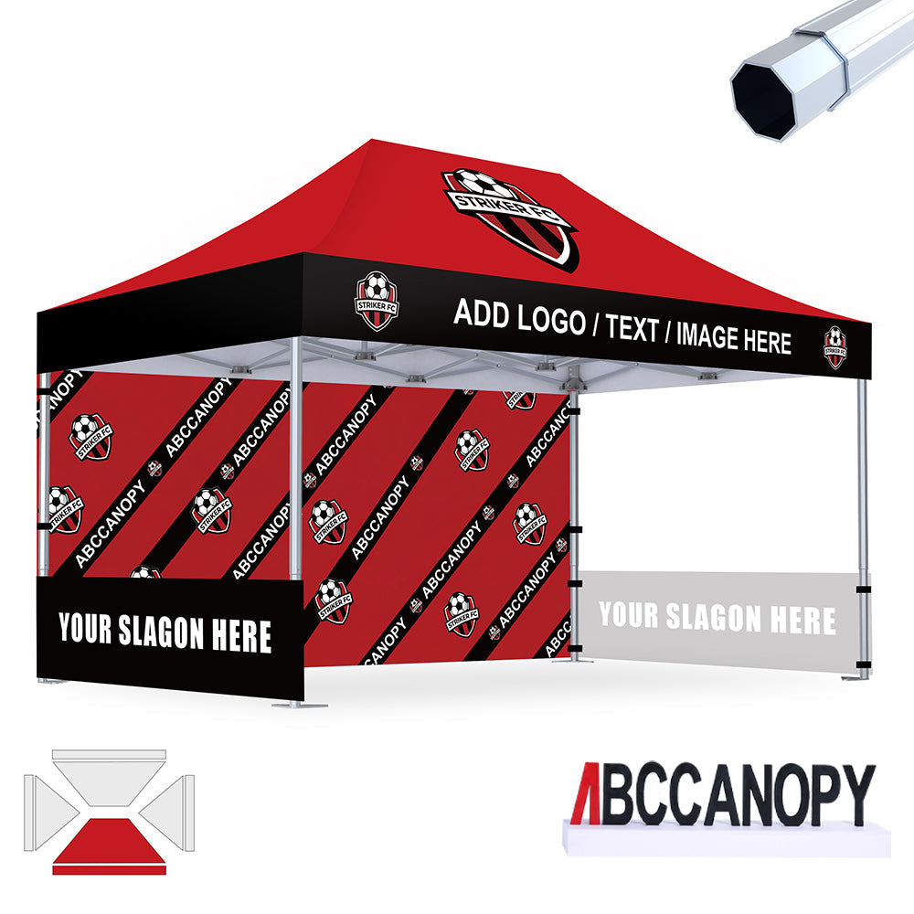 S4 Alpine Master® Custom Canopy Aluminum 10x10, 10x15, 10x20