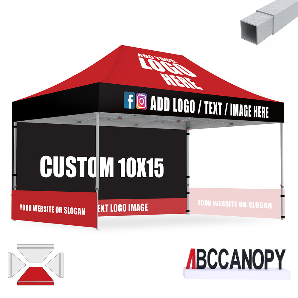 ABCCANOPY 10x15 S1/S2/S3/S4 Professional Custom Canopy Tent