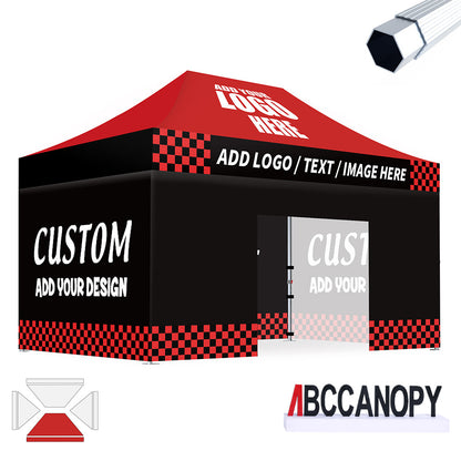S3 BenchMark Brio® - Fort Custom Aluminum Canopy 10x10, 10x15, 10x20