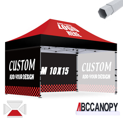 S3 BenchMark Brio Shield Custom Aluminum Canopy 10x10, 10x15, 10x20