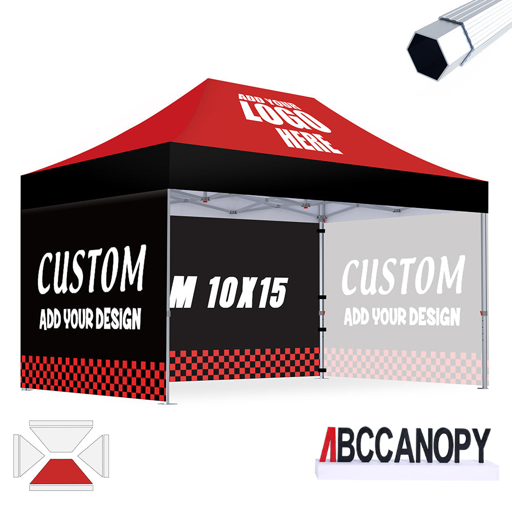 S3 BenchMark Brio® - Fort Custom Aluminum Canopy 10x10, 10x15, 10x20