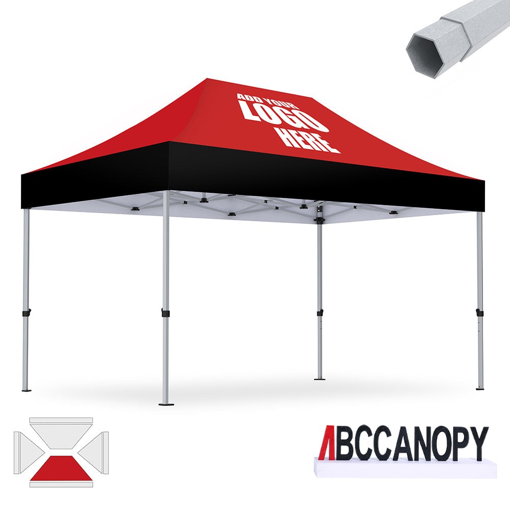 S3 BenchMark Brio Shield Custom Aluminum Canopy 10x10, 10x15, 10x20