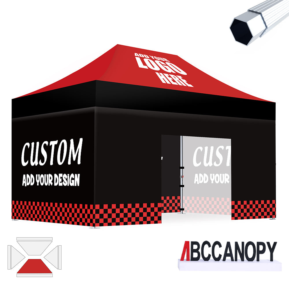 S3 BenchMark Brio® - Fort Custom Aluminum Canopy 10x10, 10x15, 10x20