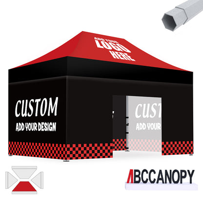 S3 BenchMark Brio Shield Custom Aluminum Canopy 10x10, 10x15, 10x20