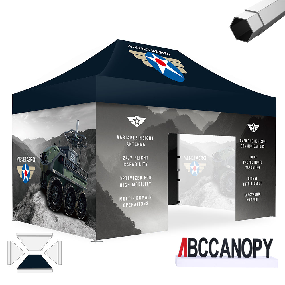 ABCCANOPY 10x15 S1/S2/S3/S4 Professional Custom Canopy Tent