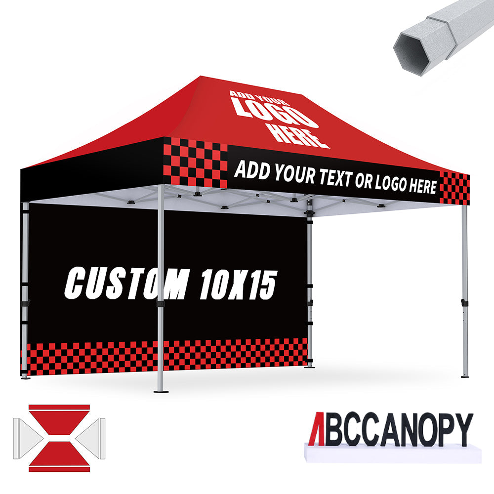 S3 BenchMark Brio Shield Custom Aluminum Canopy 10x10, 10x15, 10x20