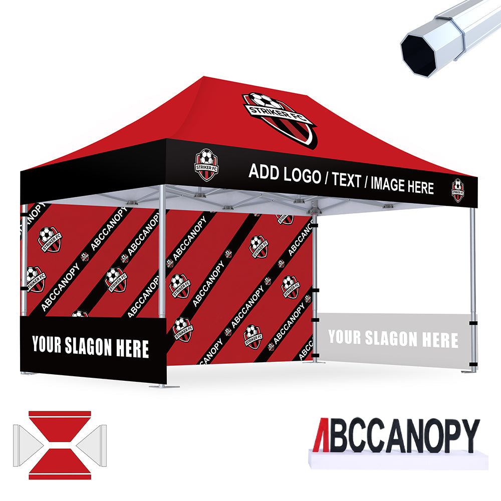 S4 Alpine Master® Custom Canopy Aluminum 10x10, 10x15, 10x20