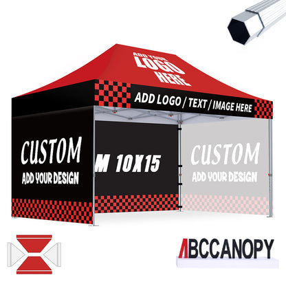 S3 BenchMark Brio® - Fort Custom Aluminum Canopy 10x10, 10x15, 10x20