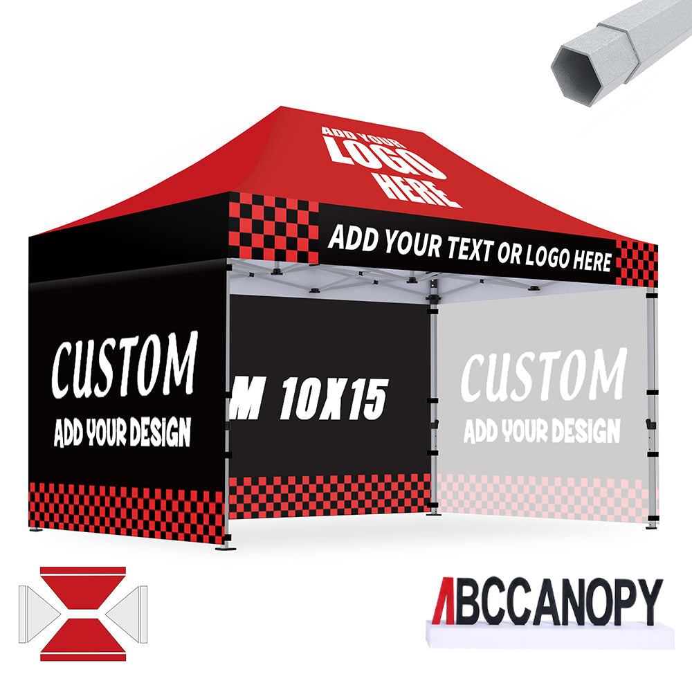 S3 BenchMark Brio Shield Custom Aluminum Canopy 10x10, 10x15, 10x20