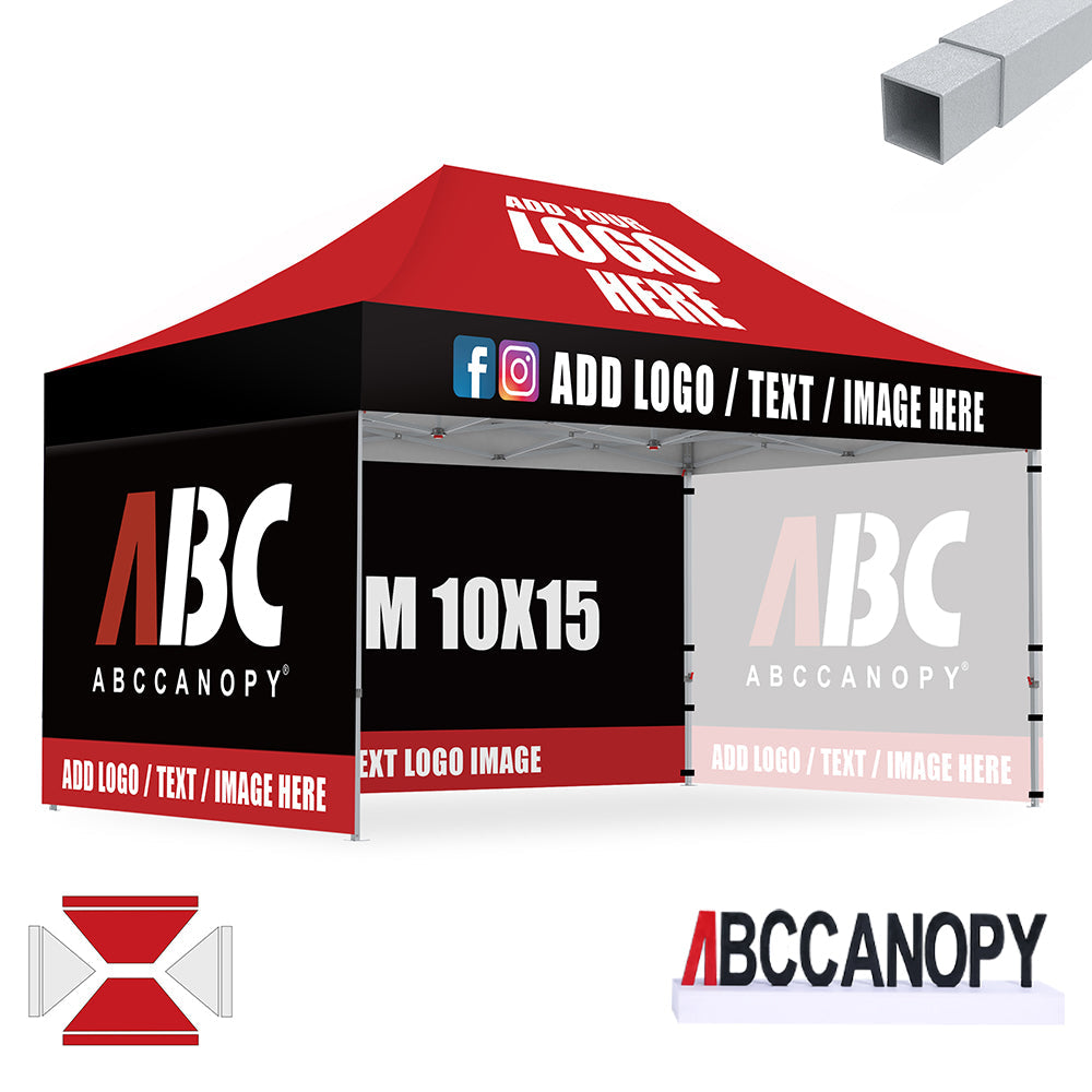 ABCCANOPY 10x15 S1/S2/S3/S4 Professional Custom Canopy Tent