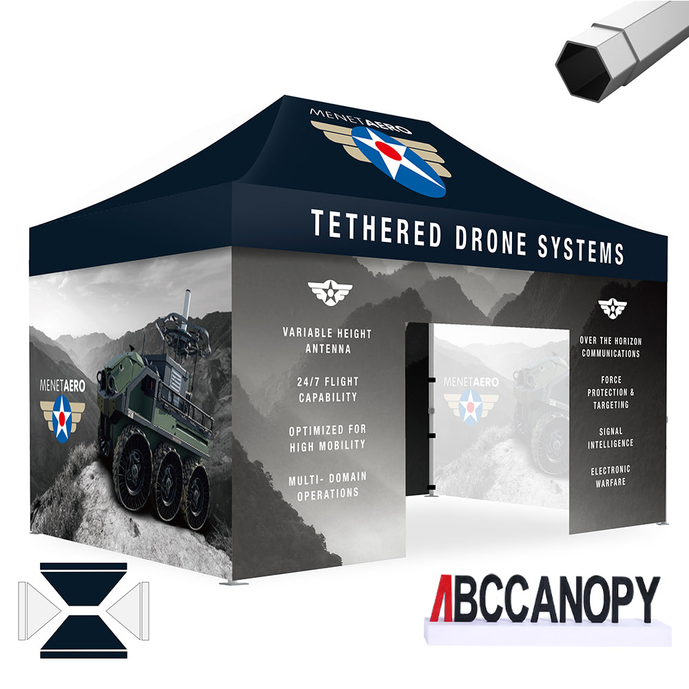 ABCCANOPY 10x15 S1/S2/S3/S4 Professional Custom Canopy Tent