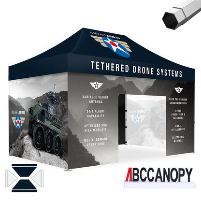 ABCCANOPY 10x15 S1/S2/S3/S4 Professional Custom Canopy Tent