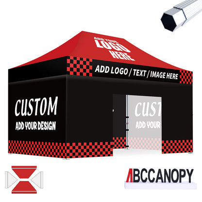 S3 BenchMark Brio® - Fort Custom Aluminum Canopy 10x10, 10x15, 10x20