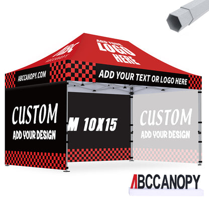 S3 BenchMark Brio Shield Custom Aluminum Canopy 10x10, 10x15, 10x20