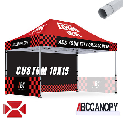 S3 BenchMark Brio Shield Custom Aluminum Canopy 10x10, 10x15, 10x20