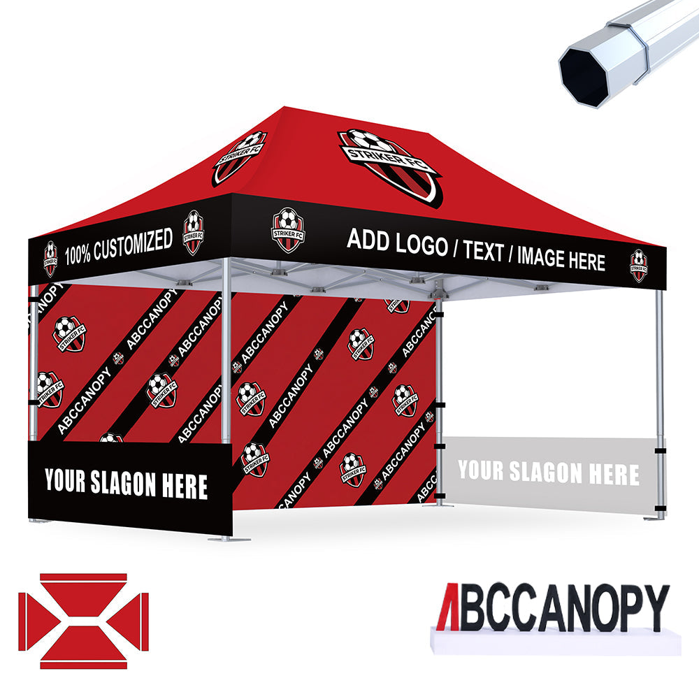 S4 Alpine Master® Custom Canopy Aluminum 10x10, 10x15, 10x20