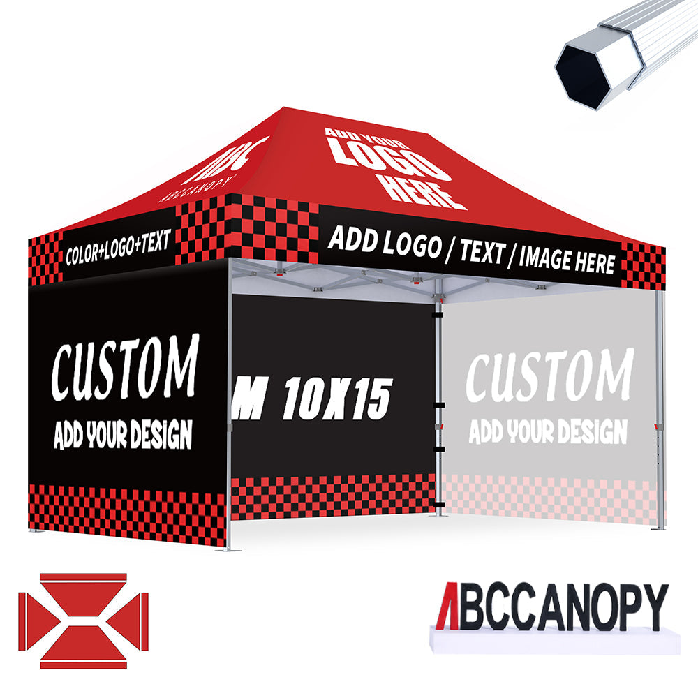 S3 BenchMark Brio® - Fort Custom Aluminum Canopy 10x10, 10x15, 10x20