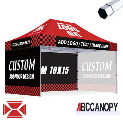 S3 BenchMark Brio® - Fort Custom Aluminum Canopy 10x10, 10x15, 10x20
