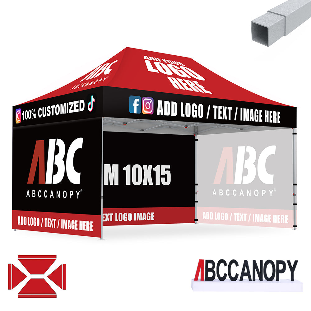 ABCCANOPY 10x15 S1/S2/S3/S4 Professional Custom Canopy Tent