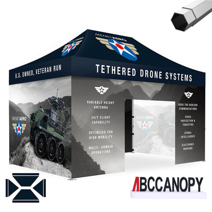 ABCCANOPY 10x15 S1/S2/S3/S4 Professional Custom Canopy Tent