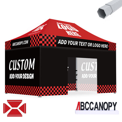S3 BenchMark Brio Shield Custom Aluminum Canopy 10x10, 10x15, 10x20