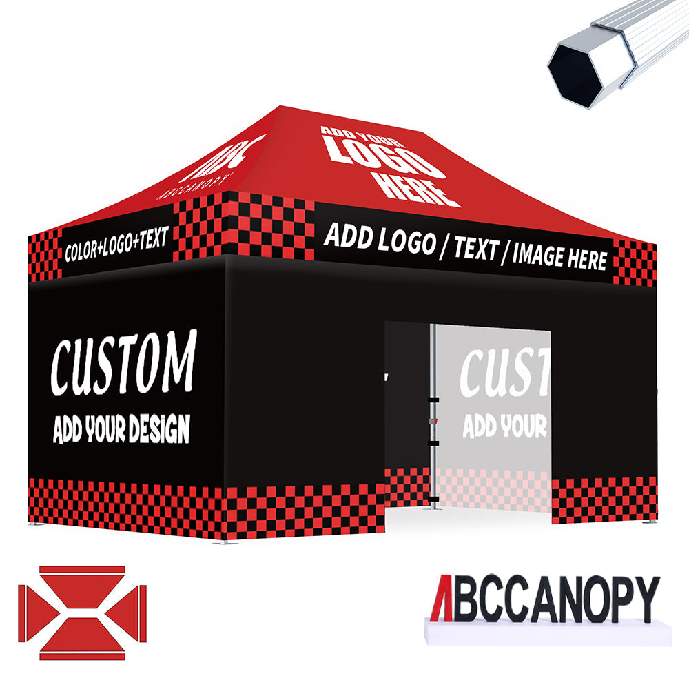 S3 BenchMark Brio® - Fort Custom Aluminum Canopy 10x10, 10x15, 10x20